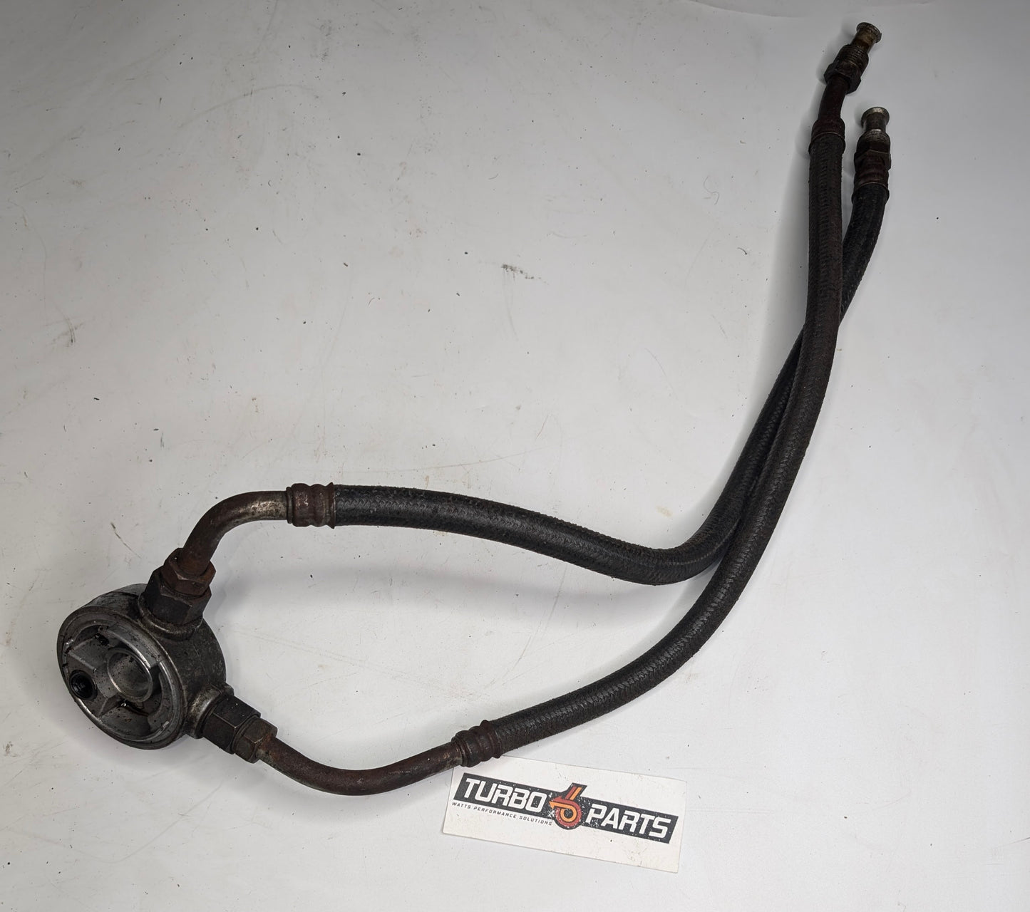 Oil Cooler Lines with Adapter Bolt