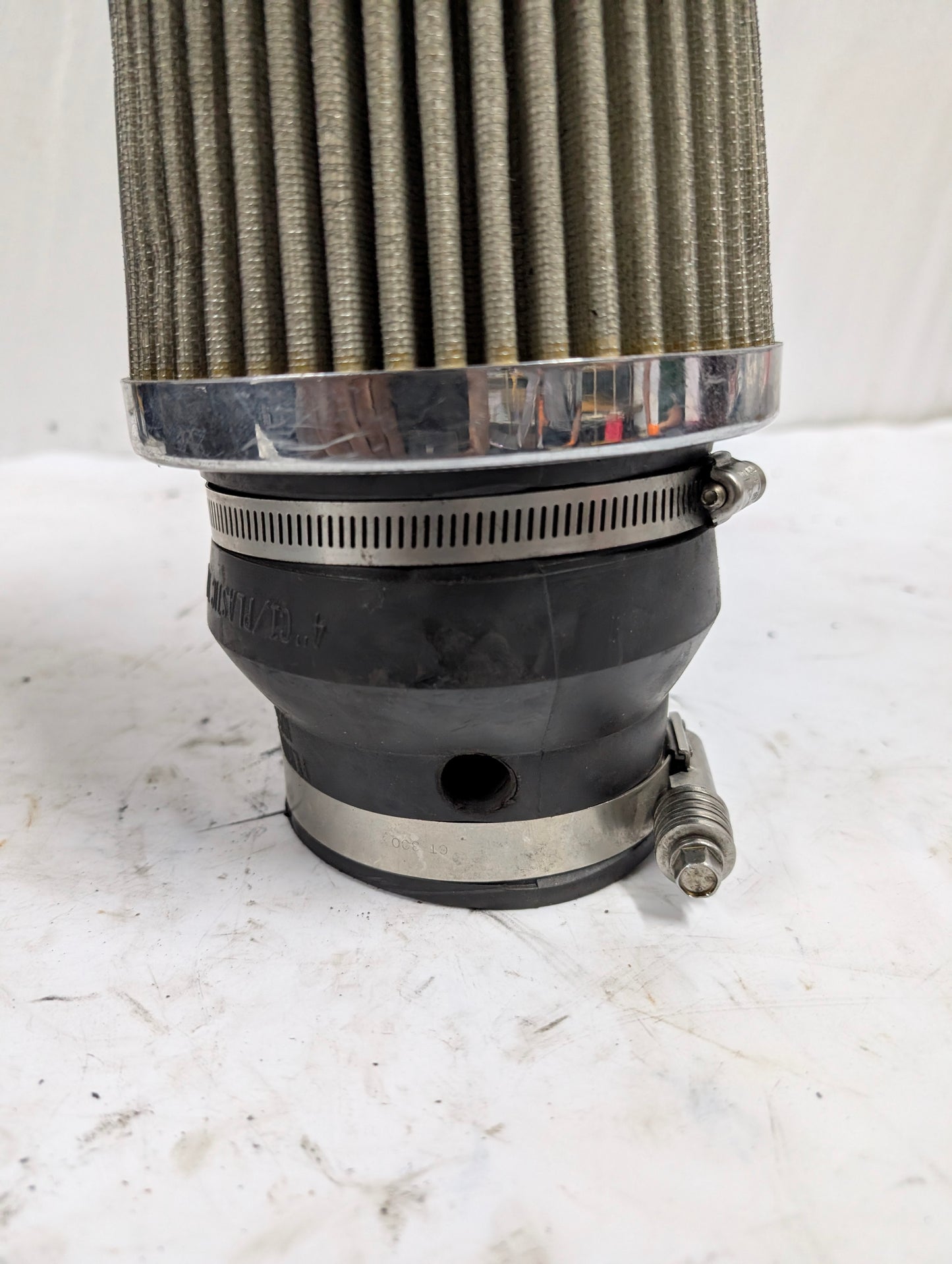 Spectre 5-Inch Air Filter with 5 to 4 inch reducer β Universal Fit (Used, Clean)