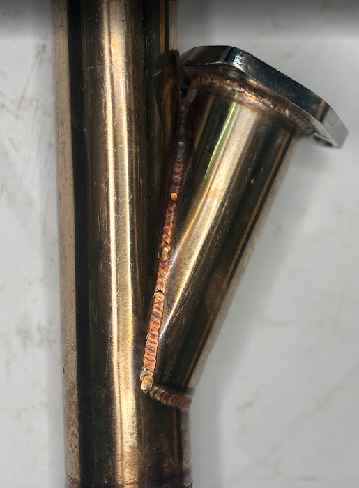 Custom Test Pipe with Dump – Modified to Fit Stock Downpipe – Buick Grand National / Turbo Regal