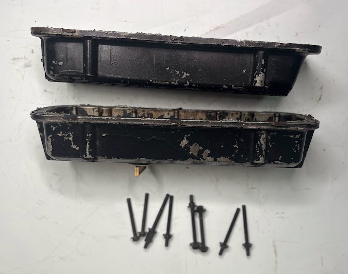 OEM Valve Covers with Mounting Hardware – Buick Grand National / Turbo Regal – Needs Restoration