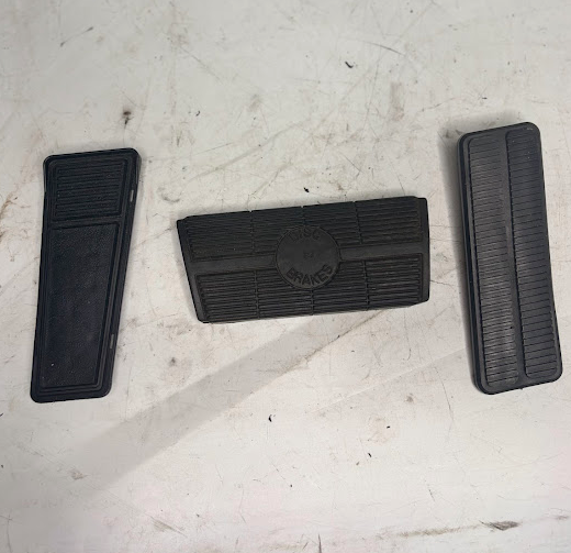 Aftermarket Pedal Pad Set β Brake, Gas, Emergency Brake β Fits Buick Grand National / Turbo Regal