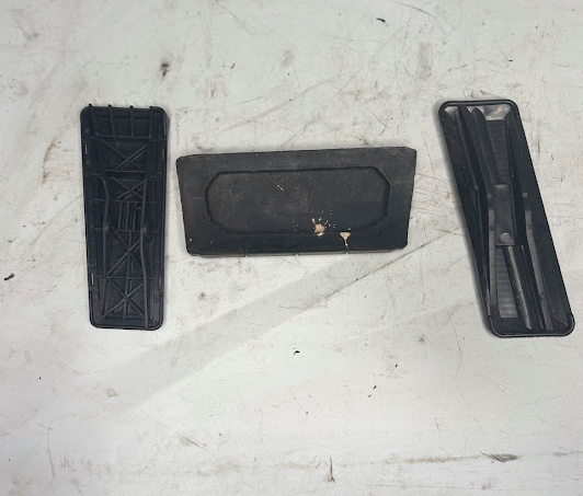 Aftermarket Pedal Pad Set β Brake, Gas, Emergency Brake β Fits Buick Grand National / Turbo Regal