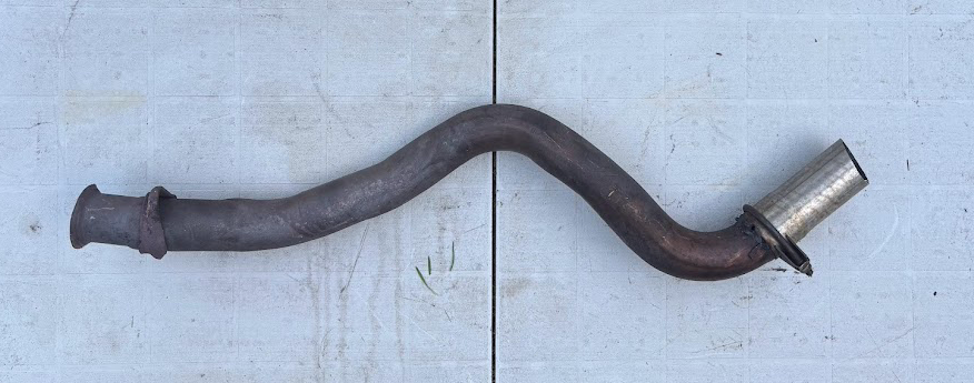 Modified OEM Downpipe