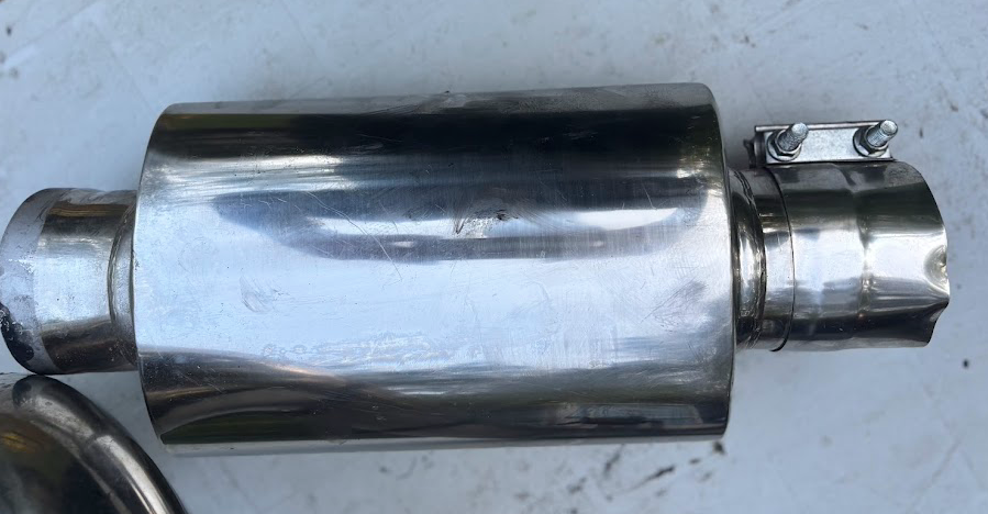 RJC Racing 4-Inch Stainless Over-the-Axle & Muffler Section – (Partial System)