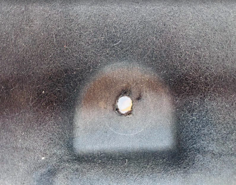 Factory Buick “Turbocharged” 9-Hole Hood Insulation Pad