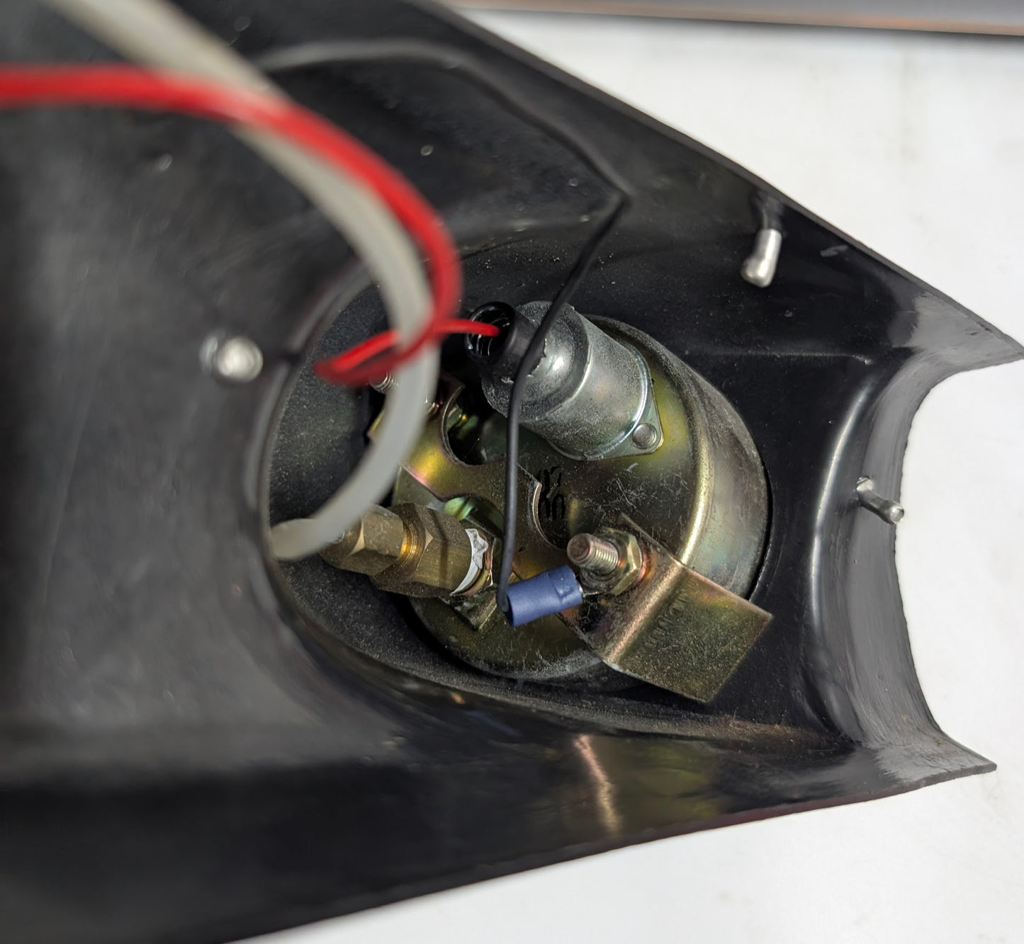 A Pillar Mount and Boost Gauge