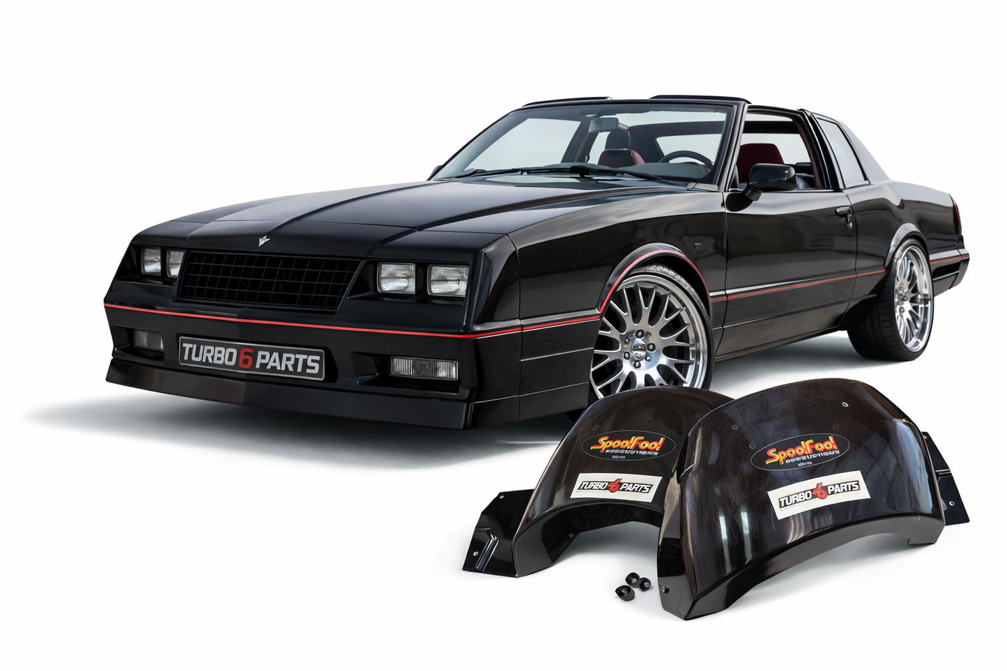 Monte Carlo • Malibu • El Camino - Carbon Fiber Inner Fender Wells