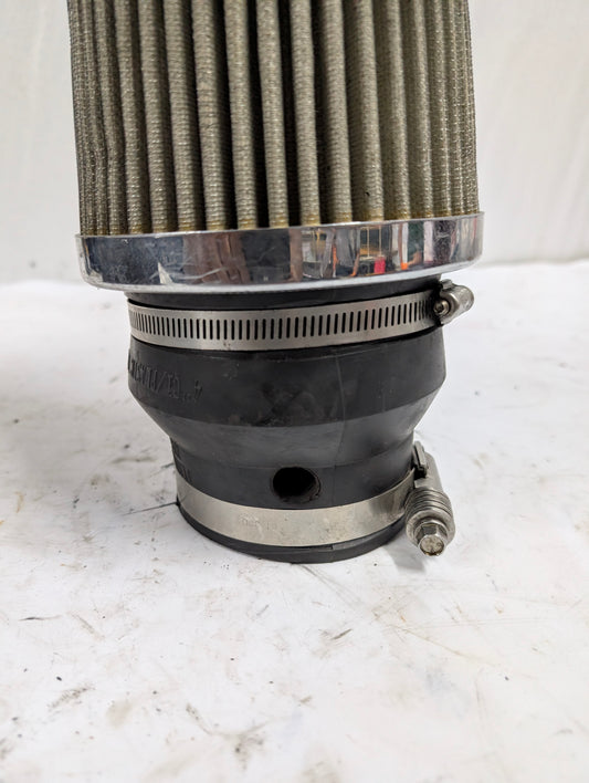 Spectre 5-Inch Air Filter with 5 to 4 inch reducer – Universal Fit (Used, Clean)