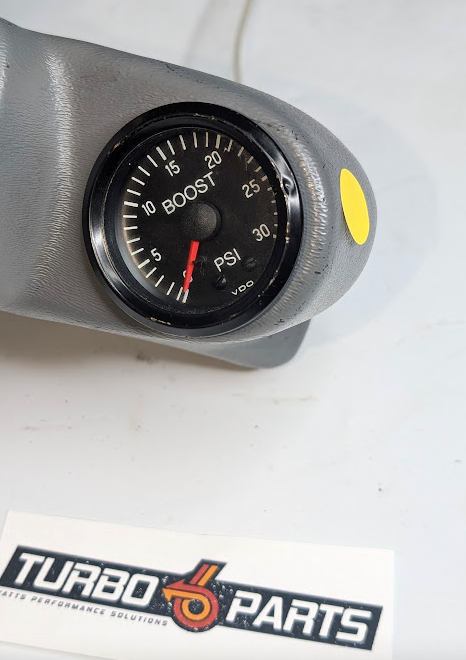 A Pillar Mount and Boost Gauge