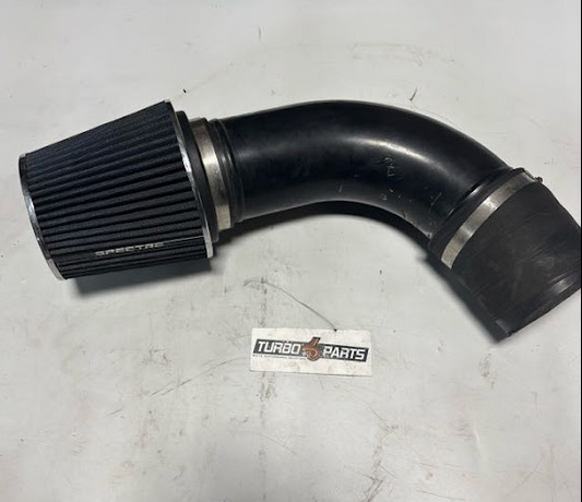 4" Cold Air Pipe with Aftermarket Spectre Air Filter and "Cool Air" Tin Man Elbow