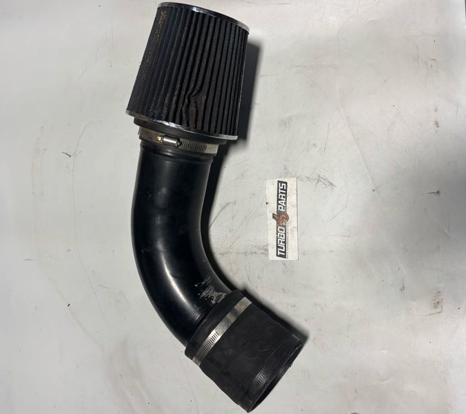 4" Cold Air Pipe with Aftermarket Spectre Air Filter and "Cool Air" Tin Man Elbow