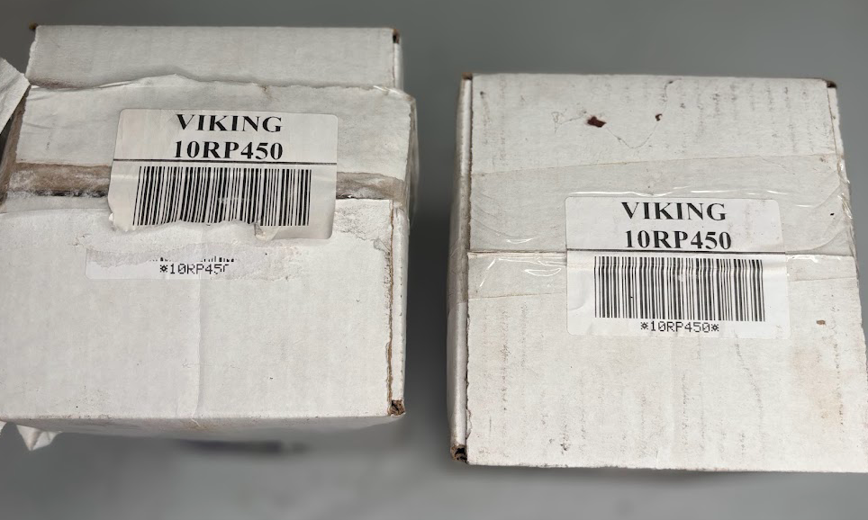 Viking 10RP350 Coilover Springs – 10" Free Height, 350 lb/in Rate (Pair)