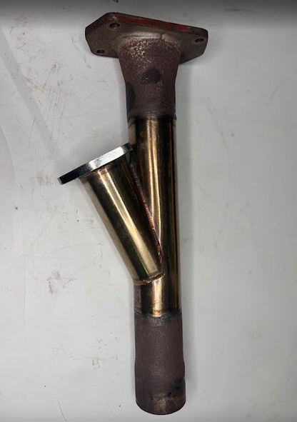 Custom Test Pipe with Dump – Modified to Fit Stock Downpipe – Buick Grand National / Turbo Regal