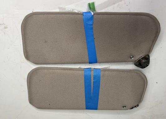 OEM Sun Visors – Complete Pair with Brackets & Hardware – Buick Grand National / Turbo Regal / GNX