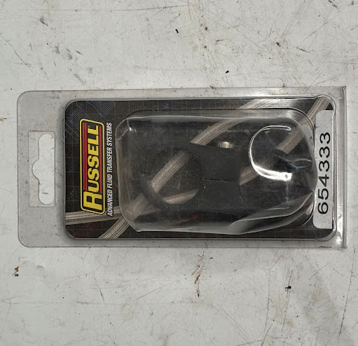 Russell Hose Separator – Black Anodized – For -12 AN Braided Hose – P/N 654333