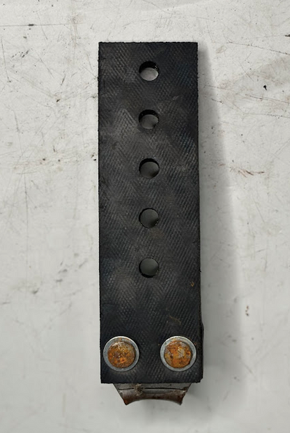 Universal Adjustable Exhaust Hanger Strap – Reinforced Rubber with Mounting Hardware