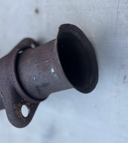 Modified OEM Downpipe