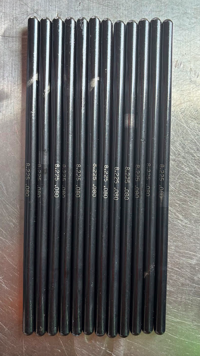8.225” .080 Wall Pushrods – Set of 12 for Turbo Buick Builds
