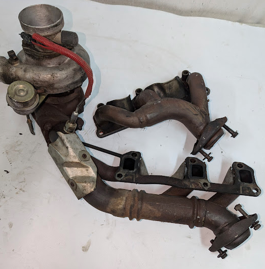 Turbo Core with Actuator, O2 Sensor and Stock Header Pair (needs repair)