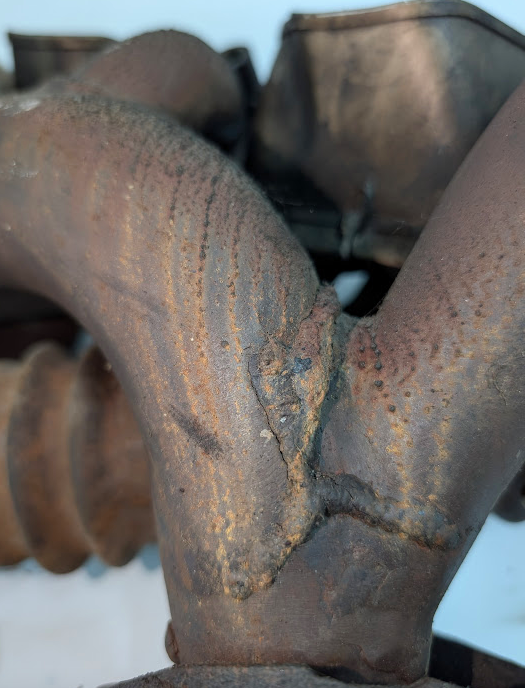 Turbo Core with Actuator, O2 Sensor and Stock Header Pair (needs repair)