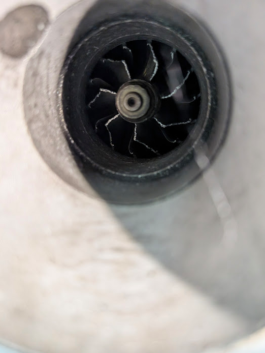 Turbo Core with Actuator, O2 Sensor and Stock Header Pair (needs repair)