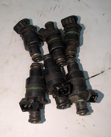 Delphi D1720AA “Green Stripe” Fuel Injectors – 32 lb/hr (Used, Untested)