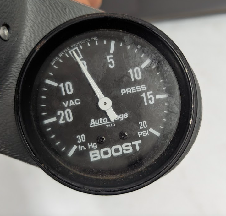 Single A-Pillar Gauge Pod w/ Autogage Boost Gauge