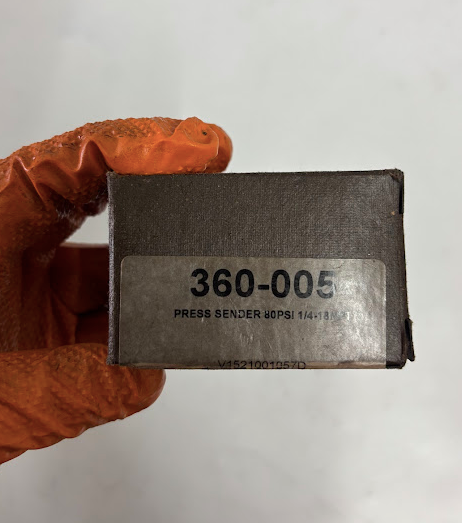 Factory Oil Pressure Sending Unit