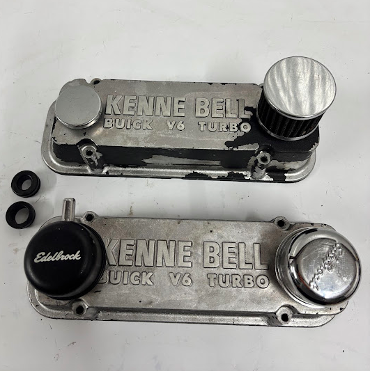 Vintage Kenne Bell Buick V6 Turbo Valve Covers