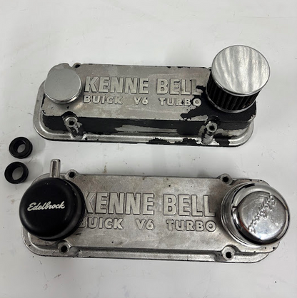 Vintage Kenne Bell Buick V6 Turbo Valve Covers