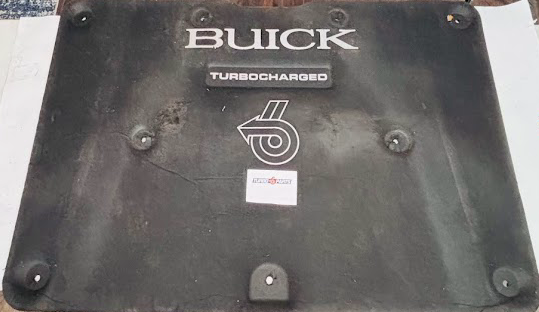 Factory Buick “Turbocharged” 9-Hole Hood Insulation Pad