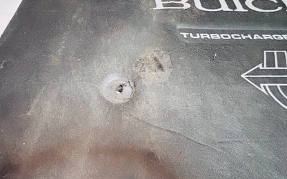 Factory Buick “Turbocharged” 9-Hole Hood Insulation Pad