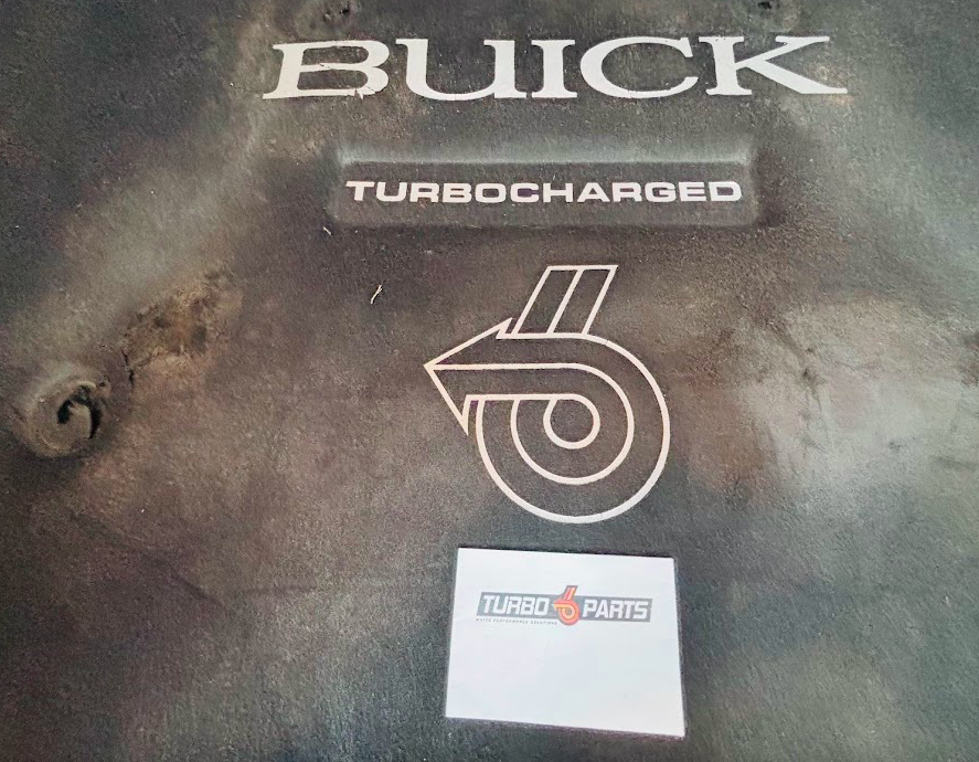 Factory Buick “Turbocharged” 9-Hole Hood Insulation Pad