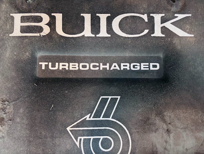 Factory Buick “Turbocharged” 9-Hole Hood Insulation Pad