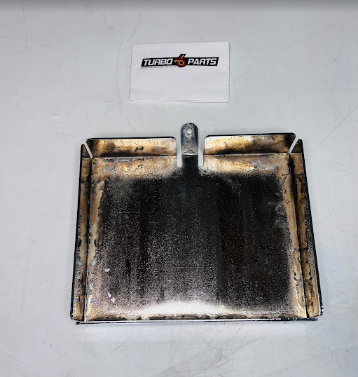 Deep Chrome Battery Cover w/ Mounting Bracket