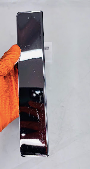 Deep Chrome Battery Cover w/ Mounting Bracket