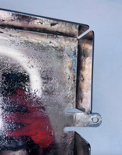 Deep Chrome Battery Cover w/ Mounting Bracket