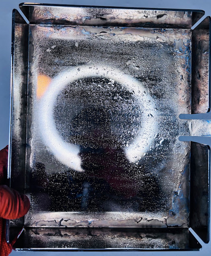 Deep Chrome Battery Cover w/ Mounting Bracket