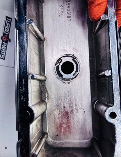 Chromed Stock Valve Covers w/ Metco Breather