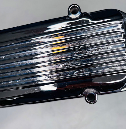 Chromed Stock Valve Covers w/ Metco Breather