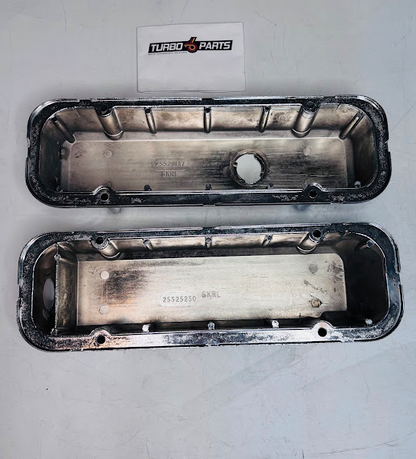 Chromed Stock Valve Covers w/ Metco Breather