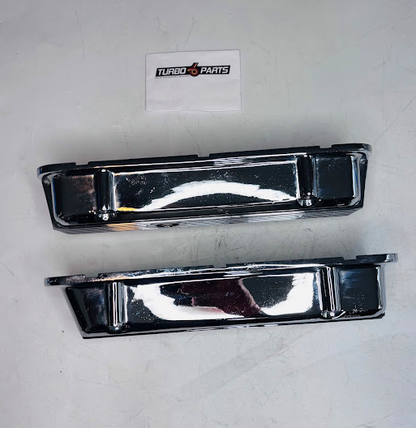 Chromed Stock Valve Covers w/ Metco Breather