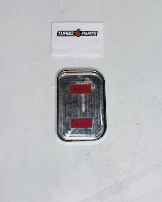 Chrome Powermaster Lid Cover w/ Engraved Turbo 6 Logo