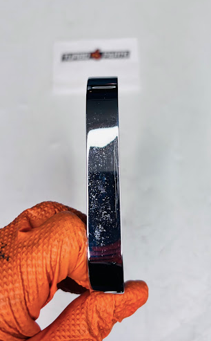 Chrome Powermaster Lid Cover w/ Engraved Turbo 6 Logo