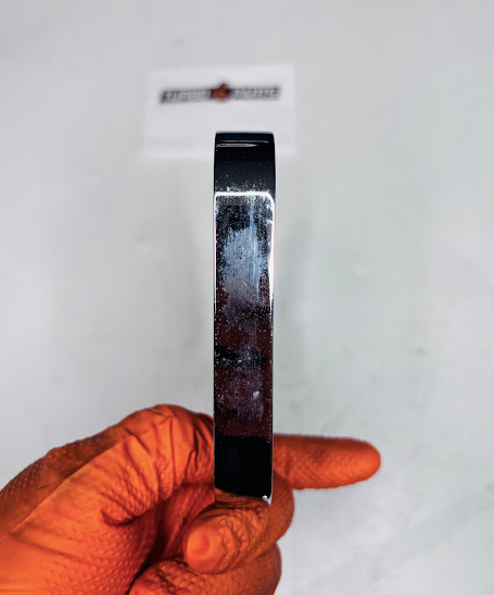 Chrome Powermaster Lid Cover w/ Engraved Turbo 6 Logo