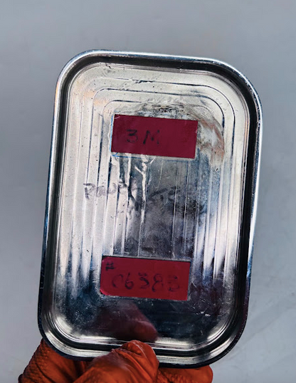 Chrome Powermaster Lid Cover w/ Engraved Turbo 6 Logo