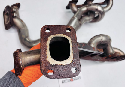 Buick V6 Stainless Twin T4 Turbo Turbo Headers (Burhead Headers)