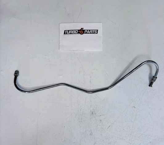 Chrome Turbo Oil Feed Line
