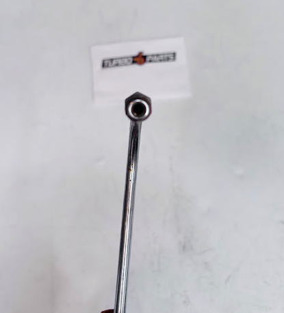 Chrome Turbo Oil Feed Line