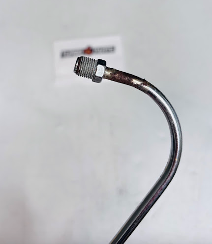 Chrome Turbo Oil Feed Line